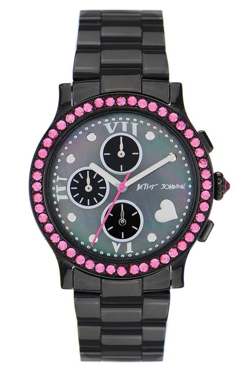 betsey johnson watch|betsey johnson men's watches.